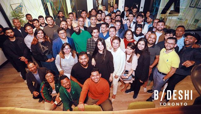 B/deshi Toronto launch night